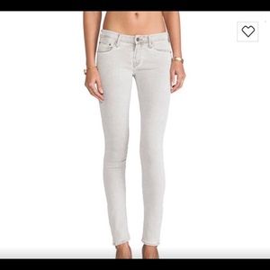 MOTHER "The Looker Pop" Skinny Jean In Driftwood